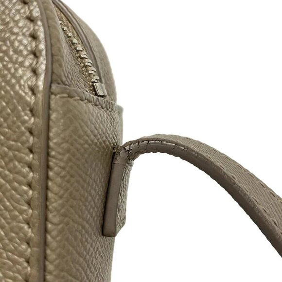 Auth BALENCIAGA Vir Camera XS 558171 Beige Leather Shoulder Bag - Picture 11 of 16